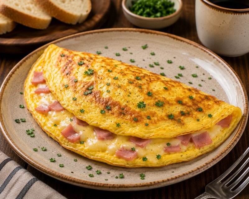 Omlet sa sunkom
